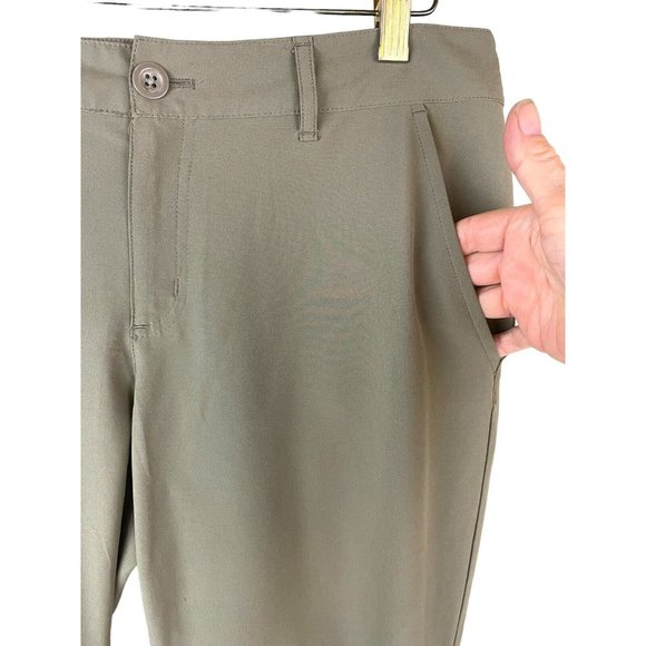 Eddie Bauer Travex Pants Women Size 8 Brown Slightly Curvy Fit Pockets Outdoor - Picture 7 of 16